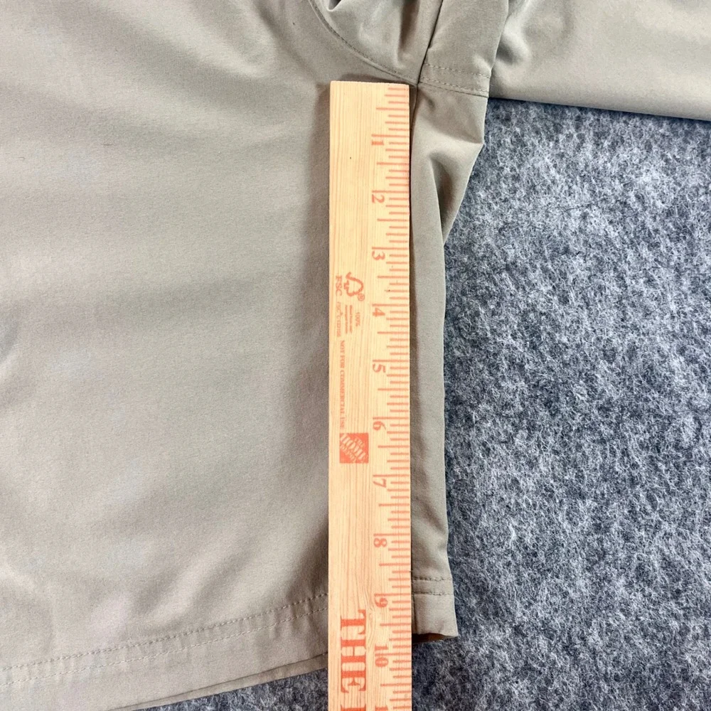 Columbia Khaki Chino Shorts Mens 36 Omni-Shield Hiking Cargo Fishing Outdoor Tan